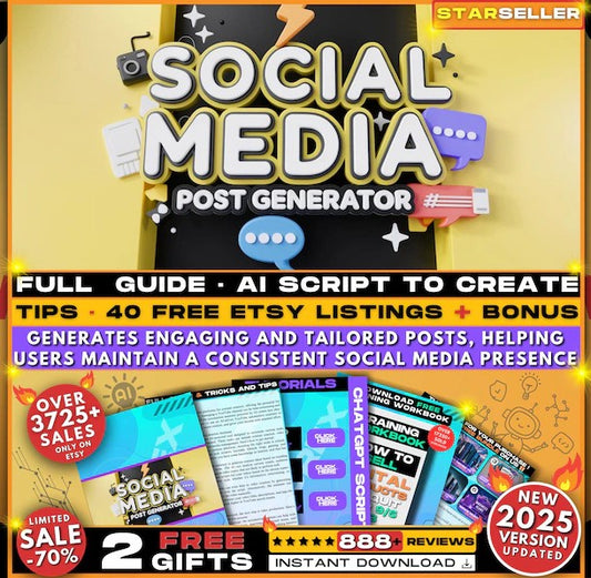 Social media post generator