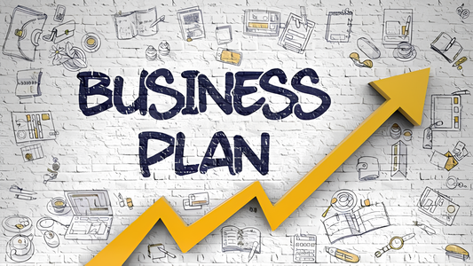 Template for planning tasks and creating a business plan ready to edit..